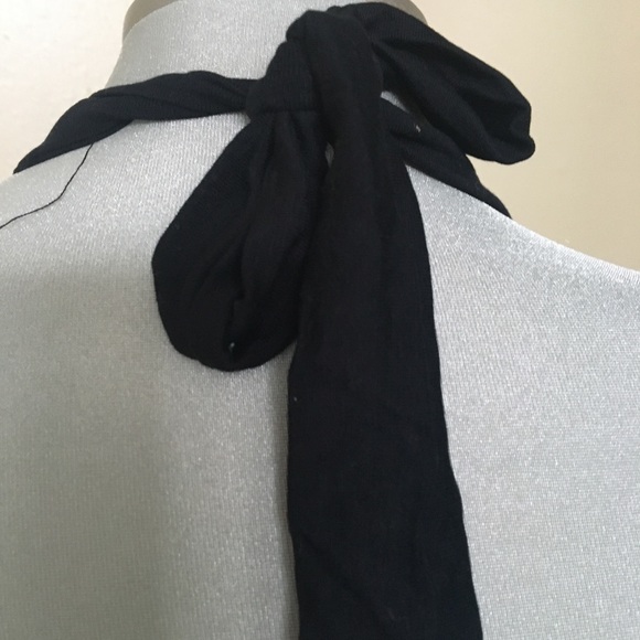 ISO Black Halter Top OSFA - Picture 5 of 6
